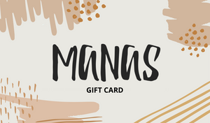MANAS gift card